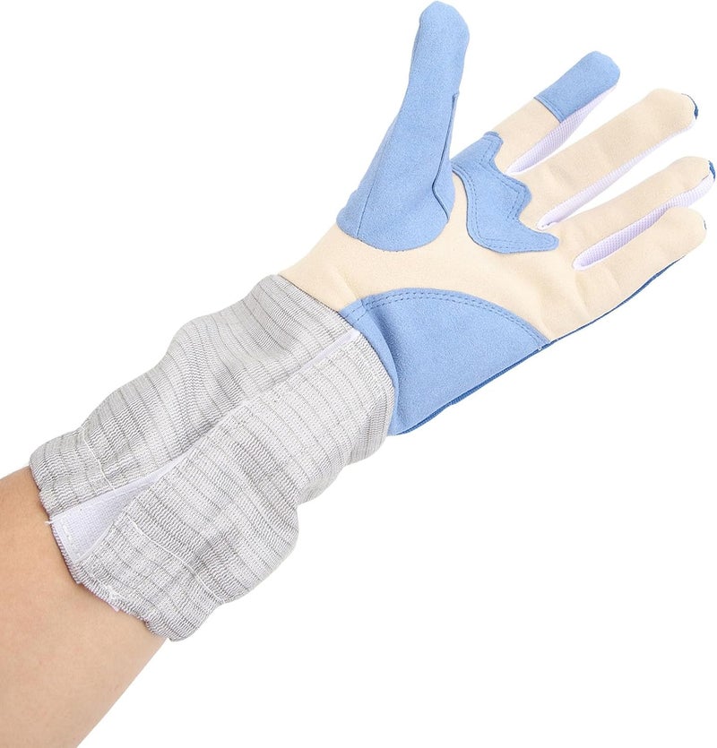 CXCTCT Fencing Gloves,Fencing Gloves for Men WomenLeft Hand Prevent Slip Wearable Professional Saber Glove Fencing Glove for Fencing Match Practice (M) - Image 4